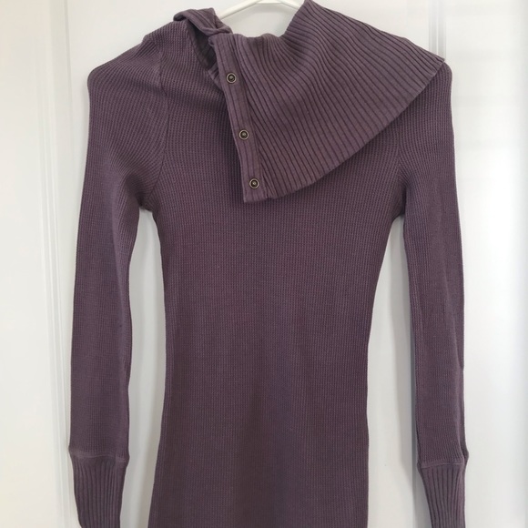 Anthropologie Pure + Good Purple Turtleneck - Picture 5 of 6